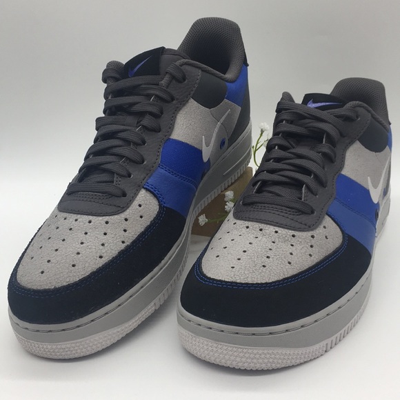 Nike Air Force 1 Low Atmosphere Grey Game Royal - Picture 6 of 8